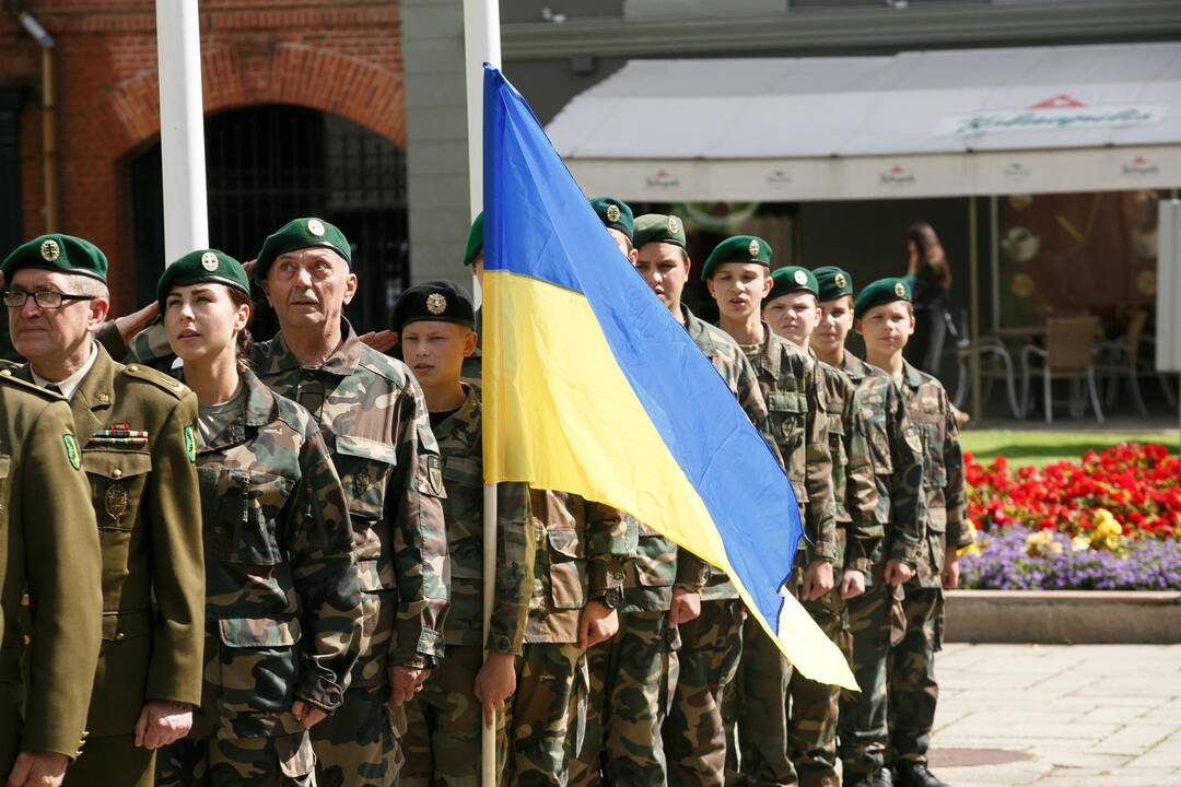 Ukrainos Nepriklausomybės dienos minėjimas