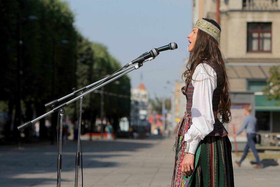 Kaune paminėta Ukrainos nepriklausomybės diena 