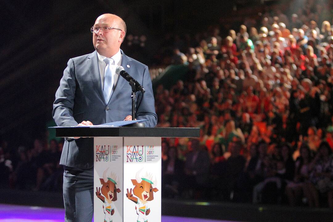 Tarptautinių vaikų žaidynių atidarymas