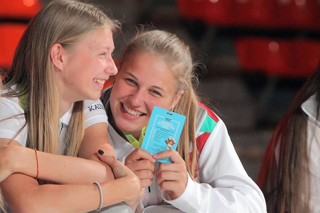 Vaikų sporto žaidynių pristatymas