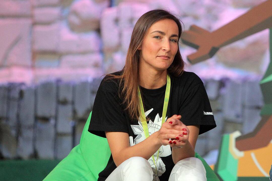 Vaikų sporto žaidynių pristatymas