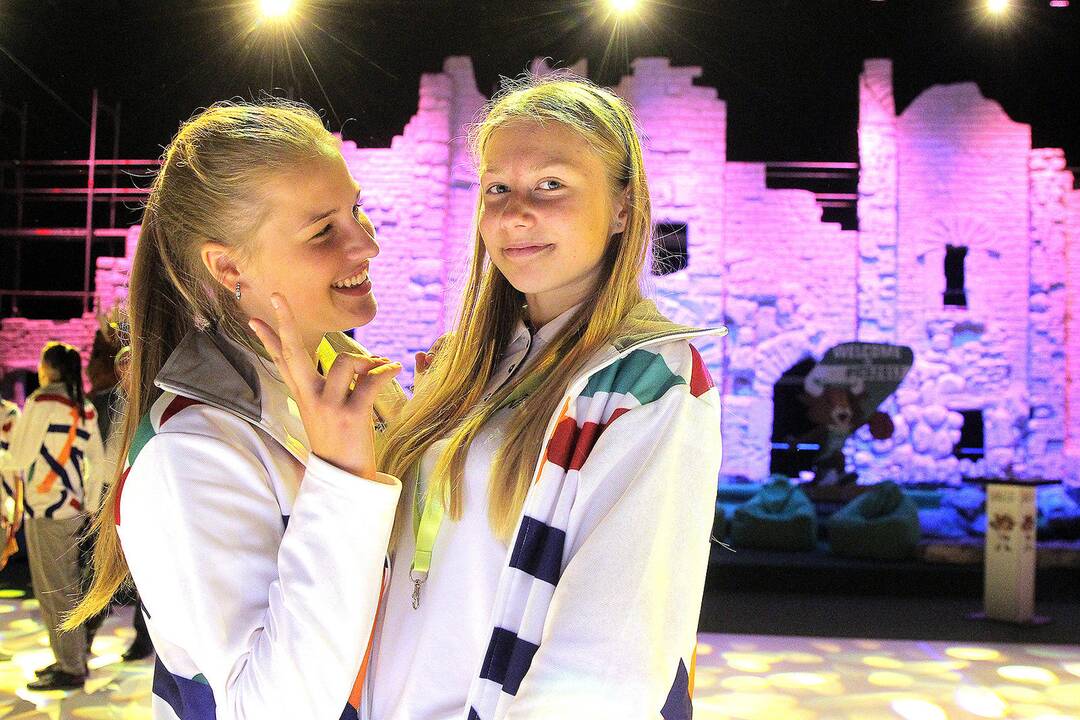 Vaikų sporto žaidynių pristatymas