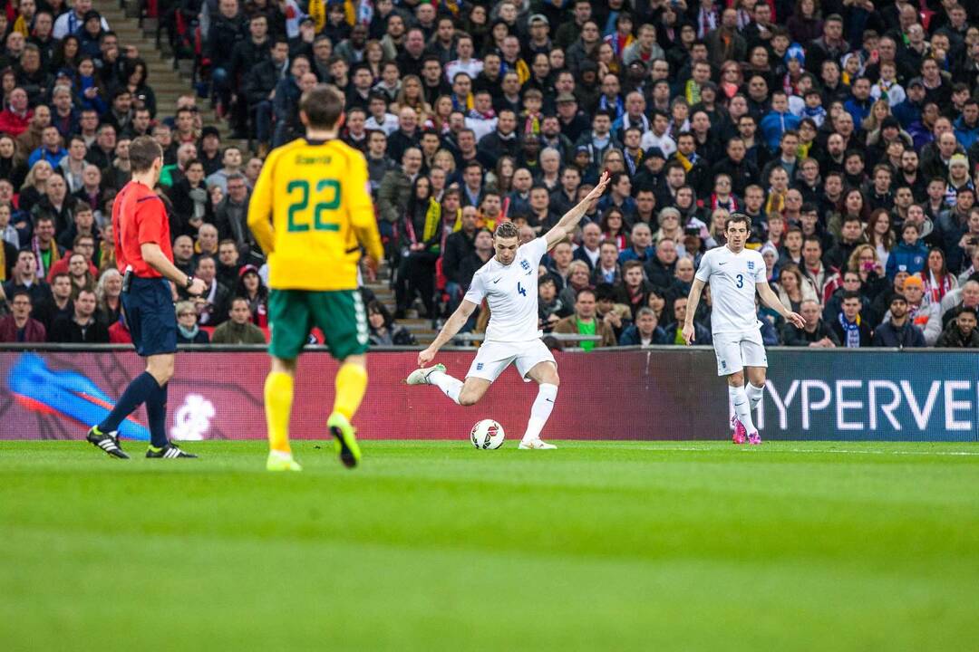 Lietuva - Anglija "Wembley" stadione