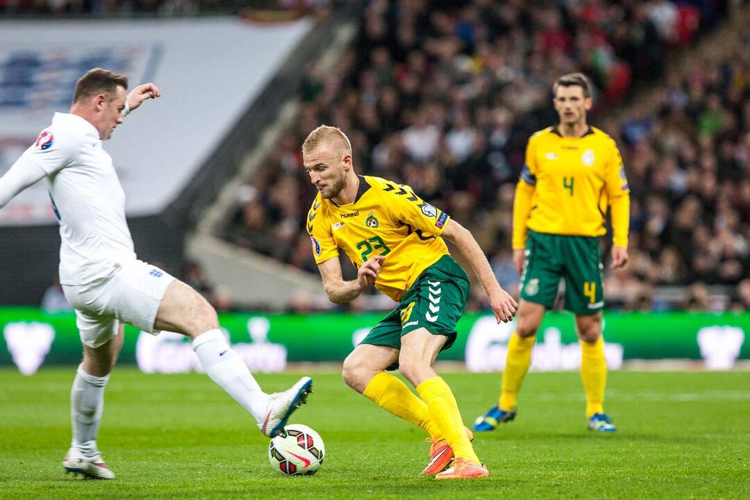 Lietuva - Anglija "Wembley" stadione