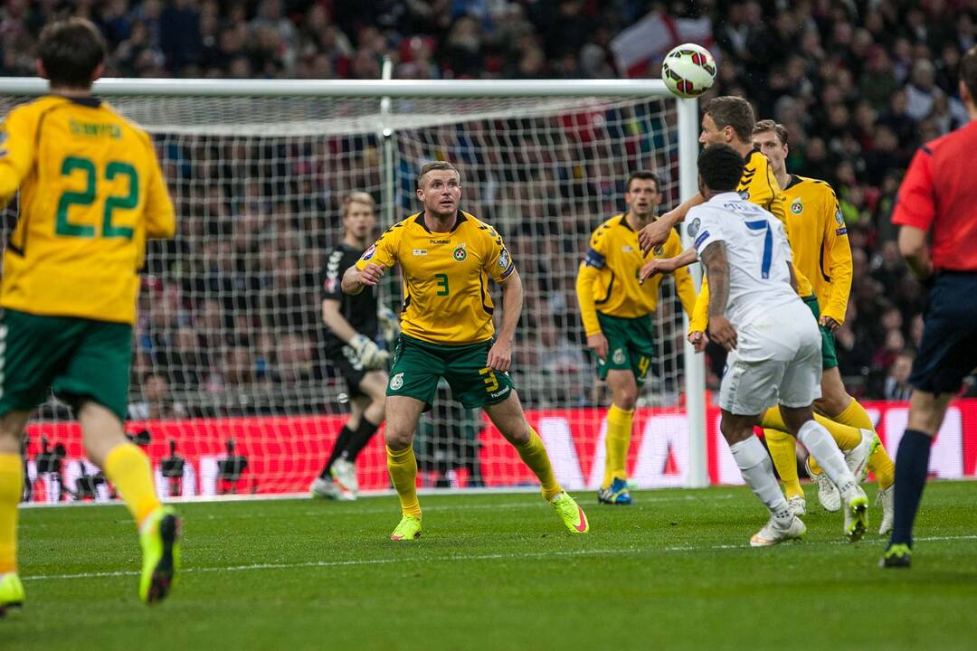 Lietuva - Anglija "Wembley" stadione