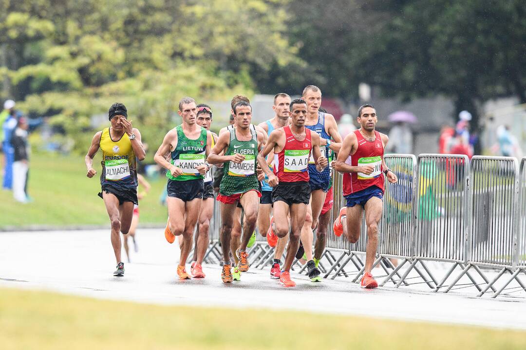 Maratonininkų kova dėl medalių