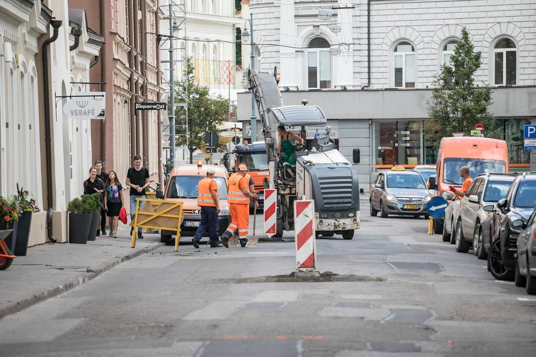 Vilniuje atnaujinama Totorių gatvė