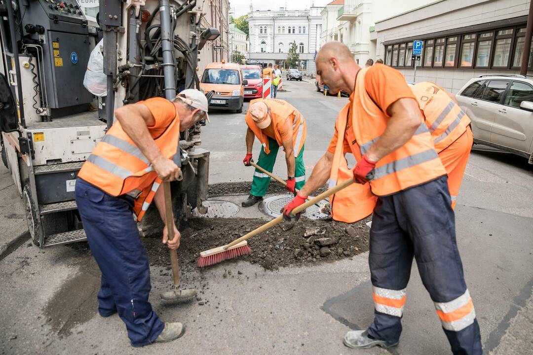 Vilniuje atnaujinama Totorių gatvė