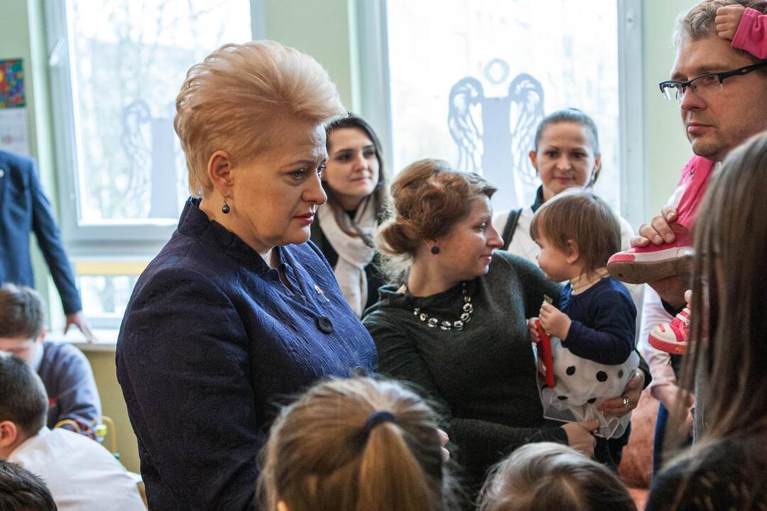 D. Grybauskaitės vizitas "Pastogėje"