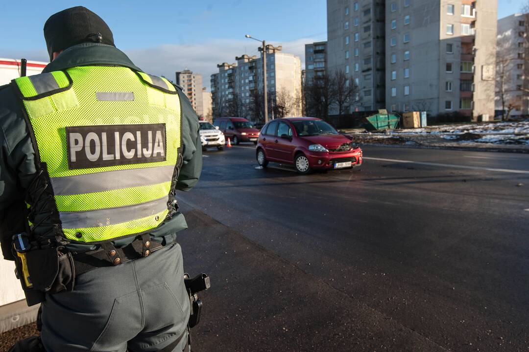 Avarija Kuršių gatvėje