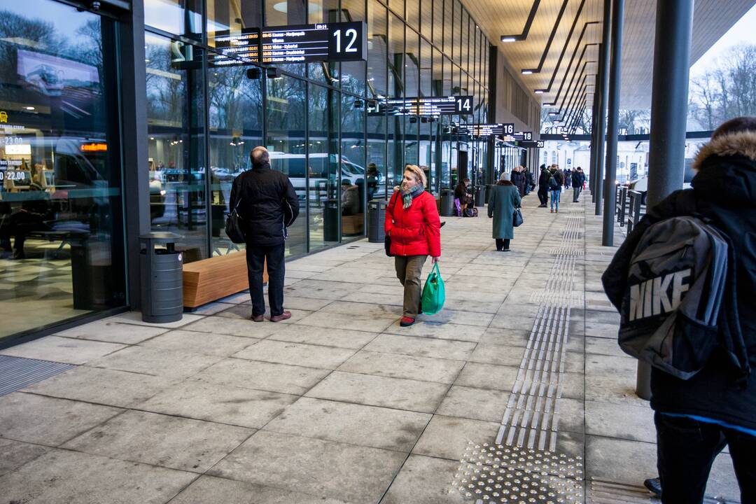 Pirma diena Kauno autobusų stotyje