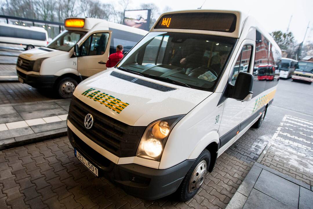 Pirma diena Kauno autobusų stotyje