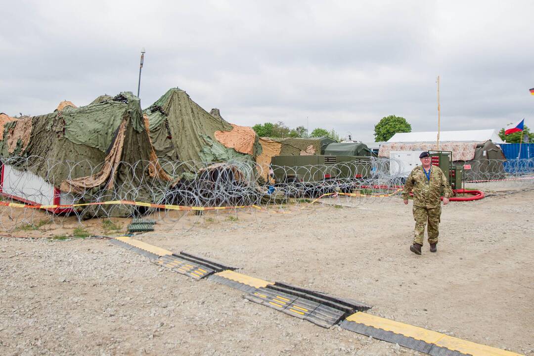 Kaune rengiamasi NATO karių pratyboms