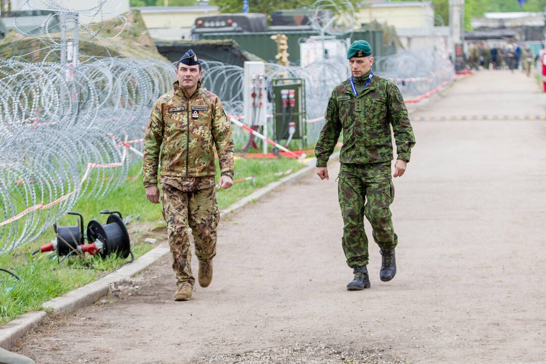 Kaune rengiamasi NATO karių pratyboms