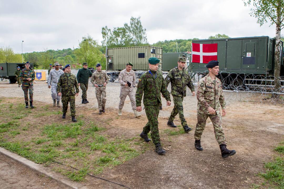 Kaune rengiamasi NATO karių pratyboms