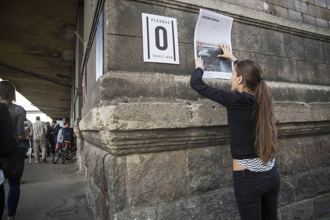 „Vilnius Street Art“: „Stoties utopijos“ atidarymas