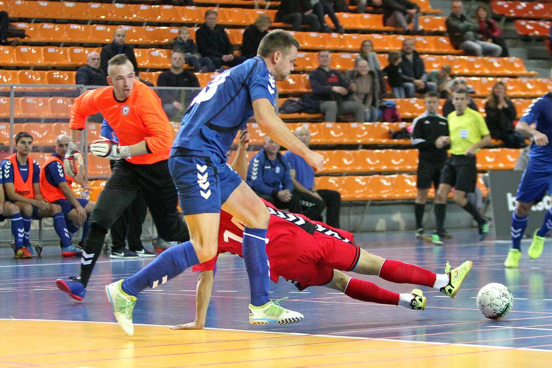 Salės futbolas: „Vytis“ – „Inkaras“ 2:1