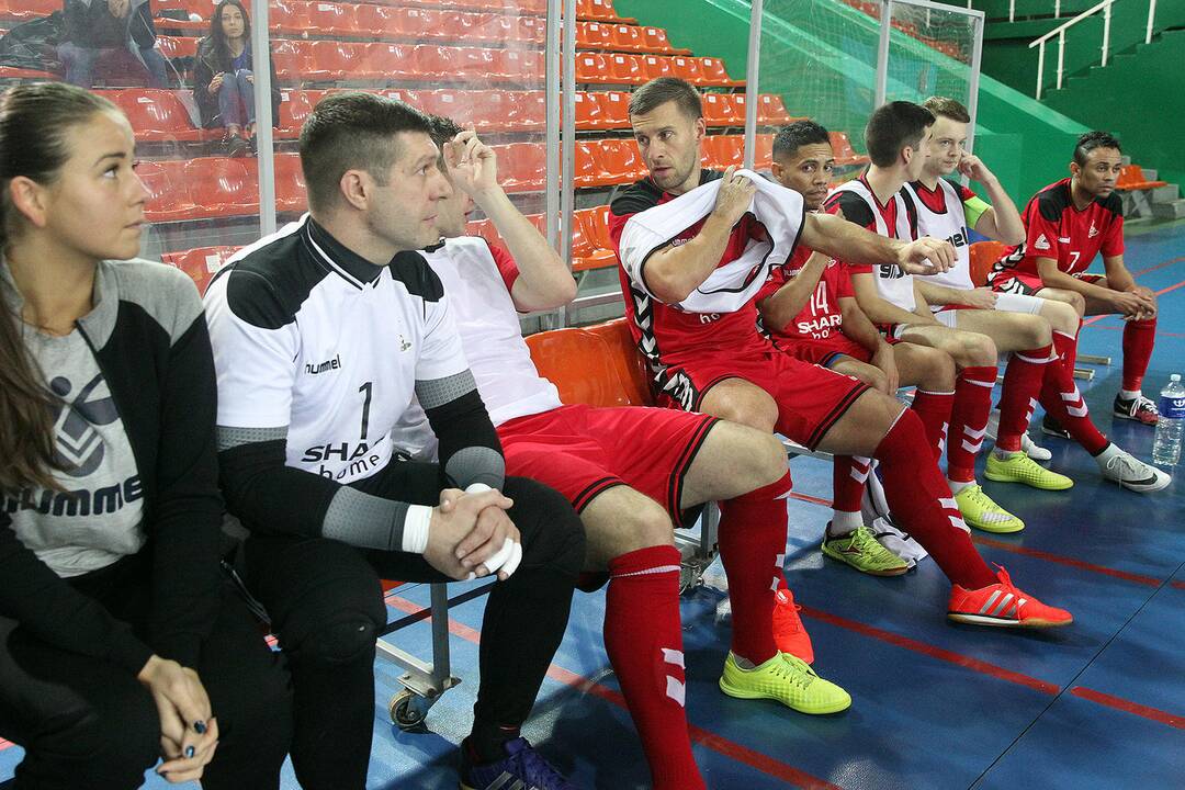 Salės futbolas: „Vytis“ – „Inkaras“ 2:1