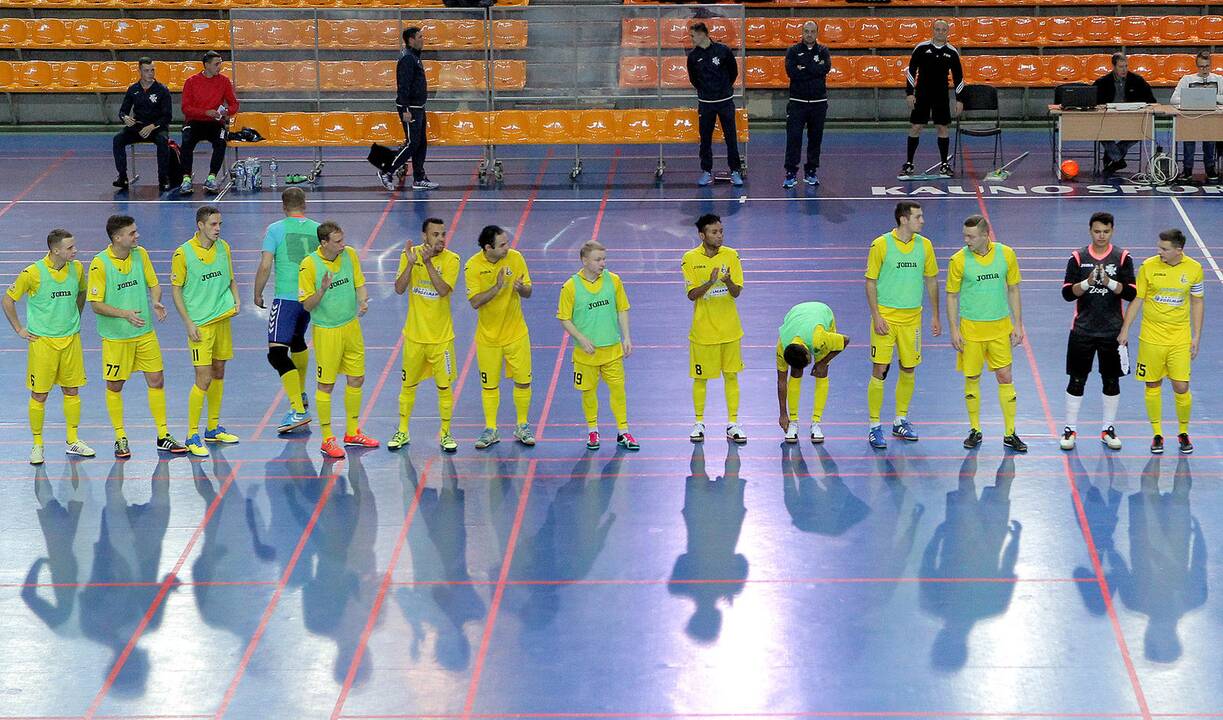 Salės futbolas. „Vytis“ – „Inkaras“ 6:5