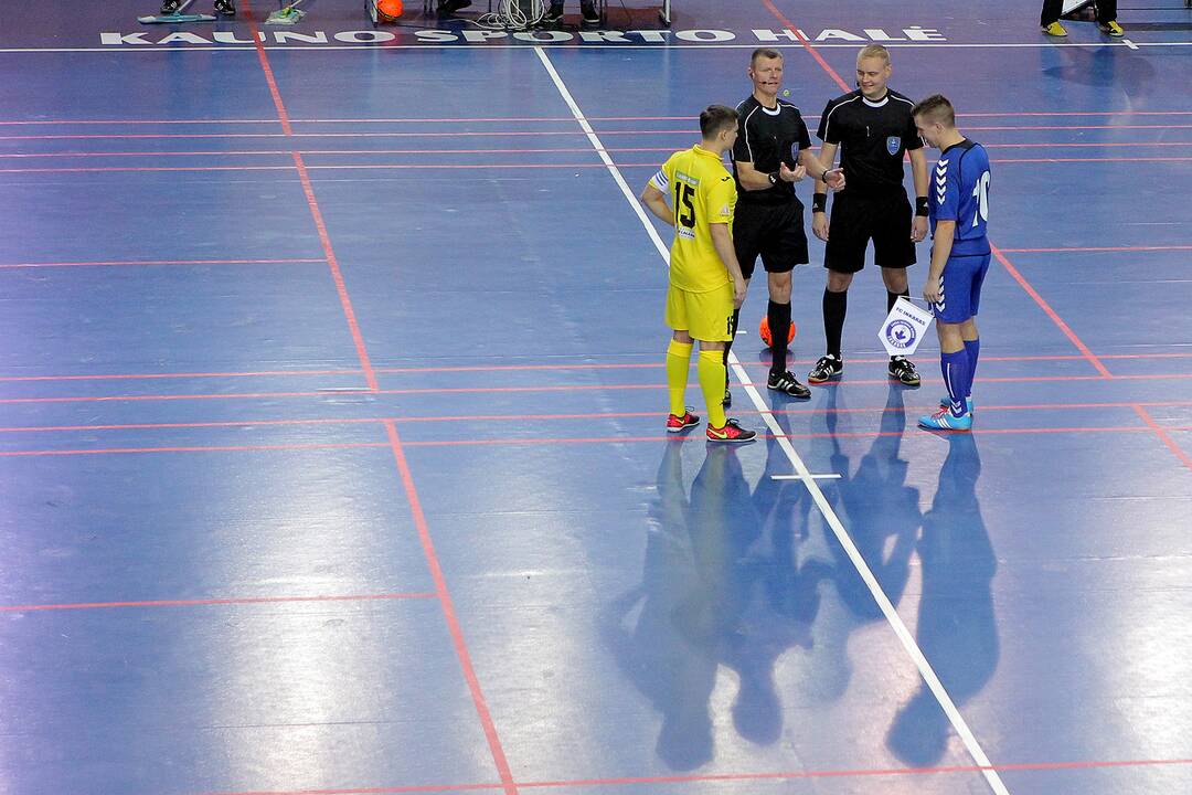 Salės futbolas. „Vytis“ – „Inkaras“ 6:5