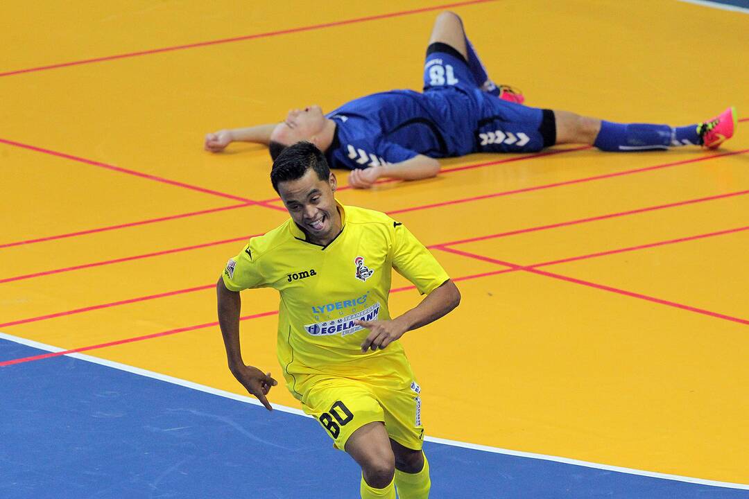 Salės futbolas. „Vytis“ – „Inkaras“ 6:5