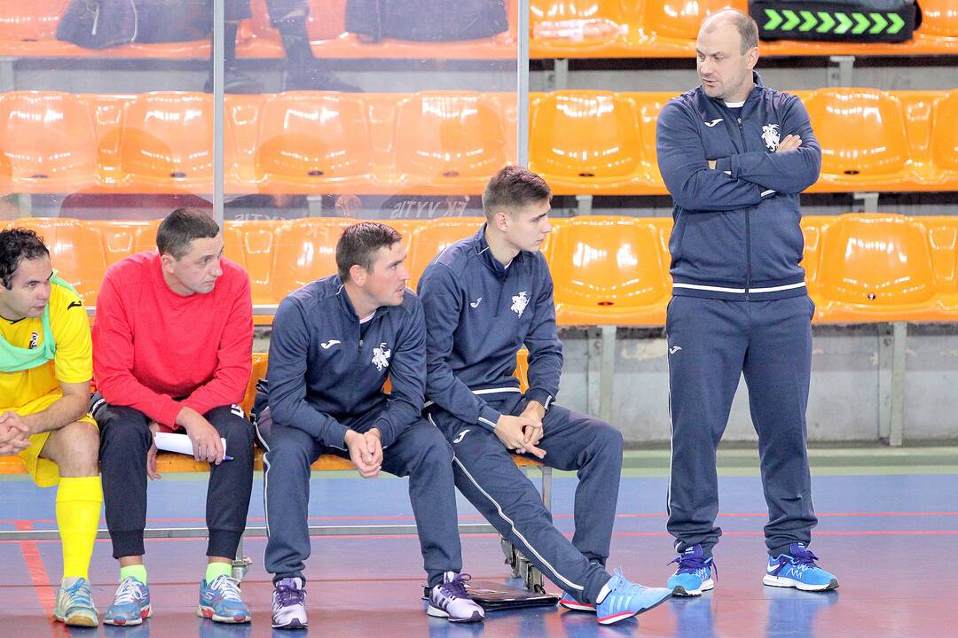 Salės futbolas. „Vytis“ – „Inkaras“ 6:5