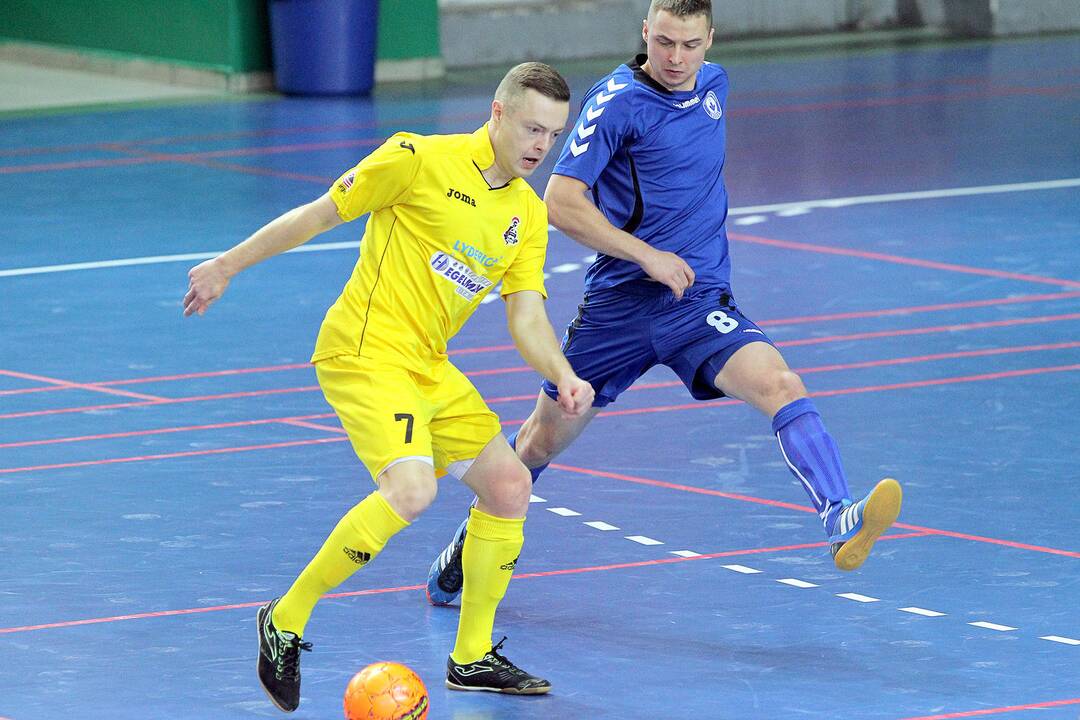 Salės futbolas. „Vytis“ – „Inkaras“ 6:5