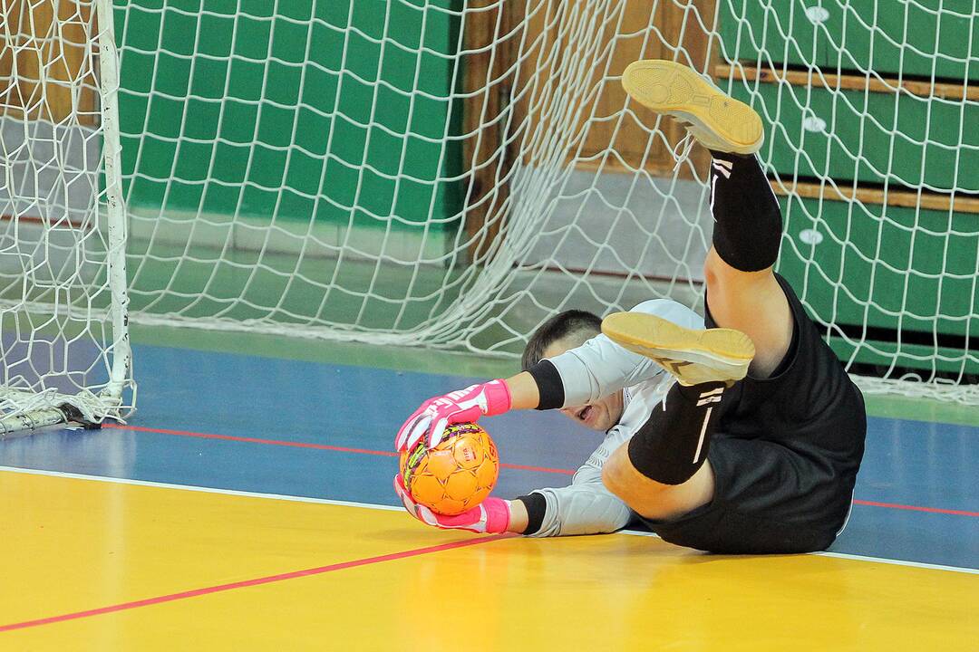 Salės futbolas. „Vytis“ – „Inkaras“ 6:5