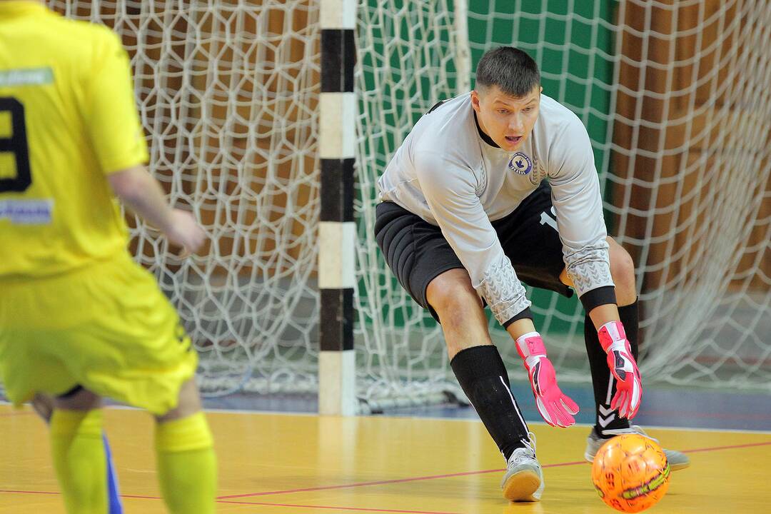 Salės futbolas. „Vytis“ – „Inkaras“ 6:5