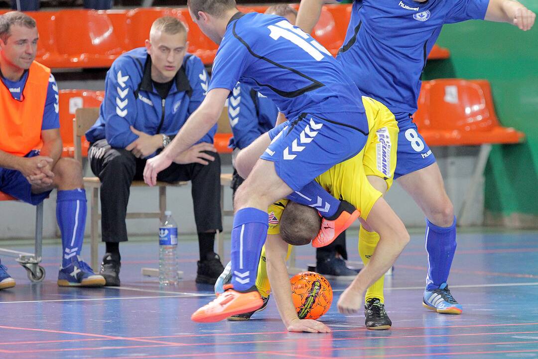 Salės futbolas. „Vytis“ – „Inkaras“ 6:5