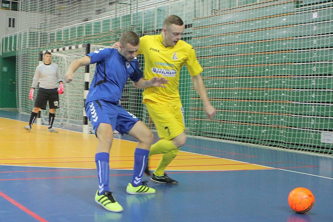 Salės futbolas. „Vytis“ – „Inkaras“ 6:5
