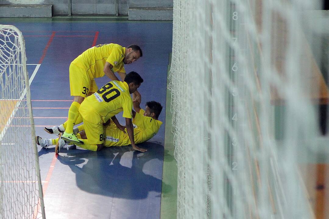 Salės futbolas. „Vytis“ – „Inkaras“ 6:5