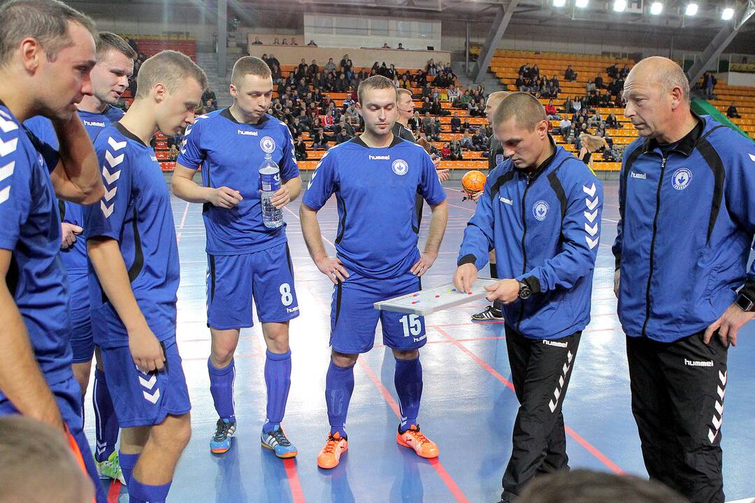 Salės futbolas. „Vytis“ – „Inkaras“ 6:5