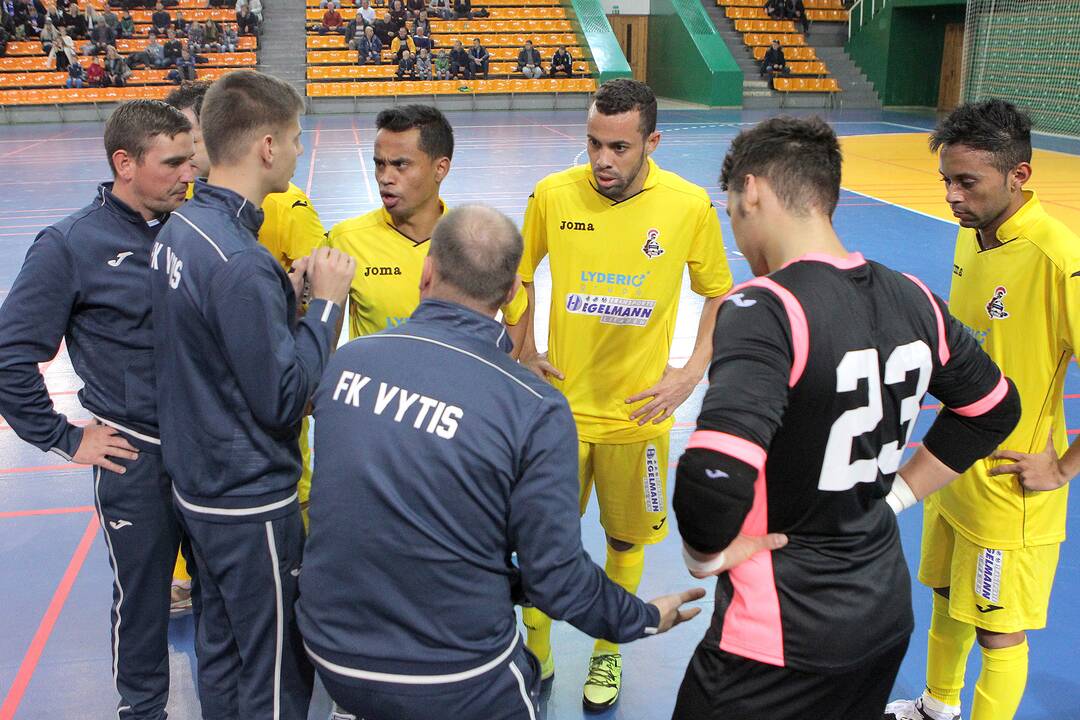 Salės futbolas. „Vytis“ – „Inkaras“ 6:5