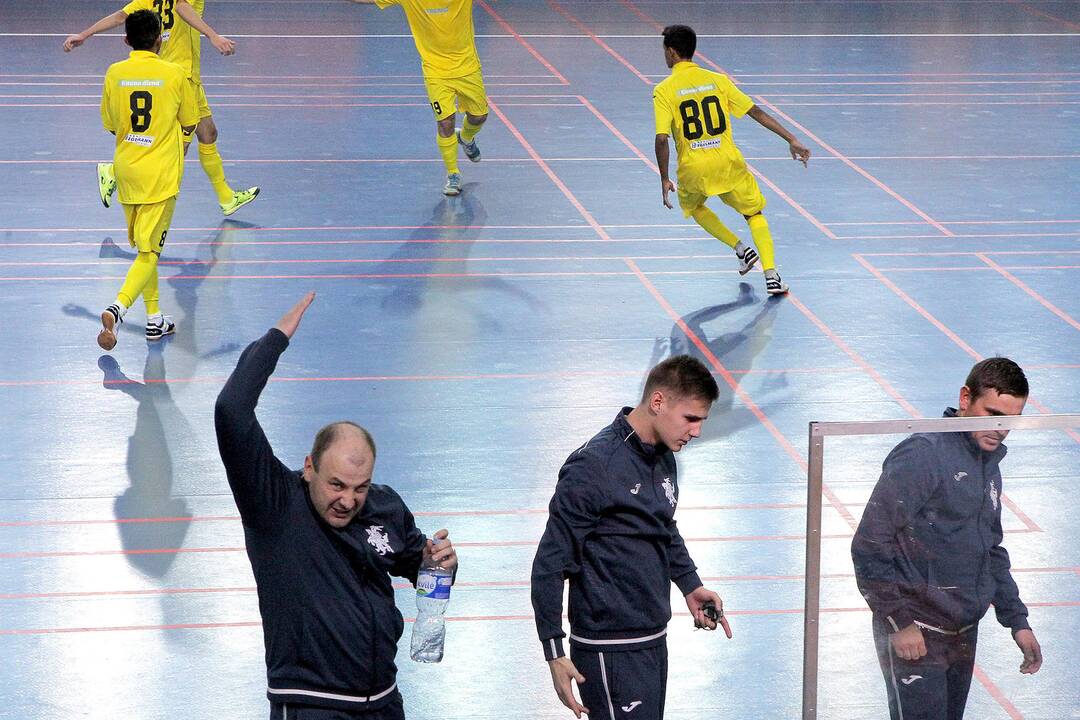 Salės futbolas. „Vytis“ – „Inkaras“ 6:5