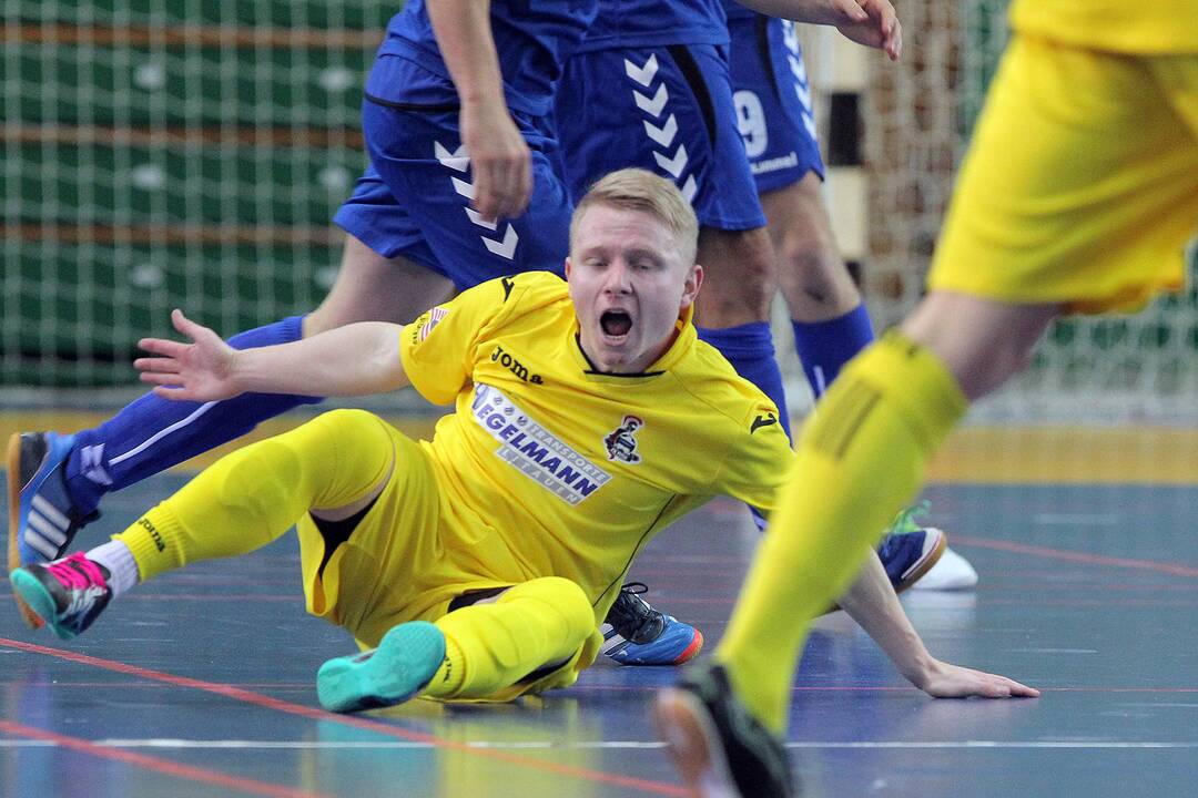 Salės futbolas. „Vytis“ – „Inkaras“ 6:5