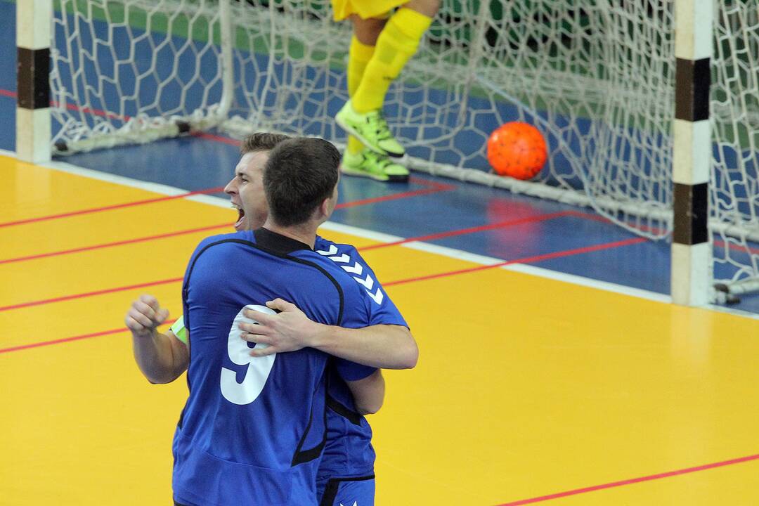 Salės futbolas. „Vytis“ – „Inkaras“ 6:5