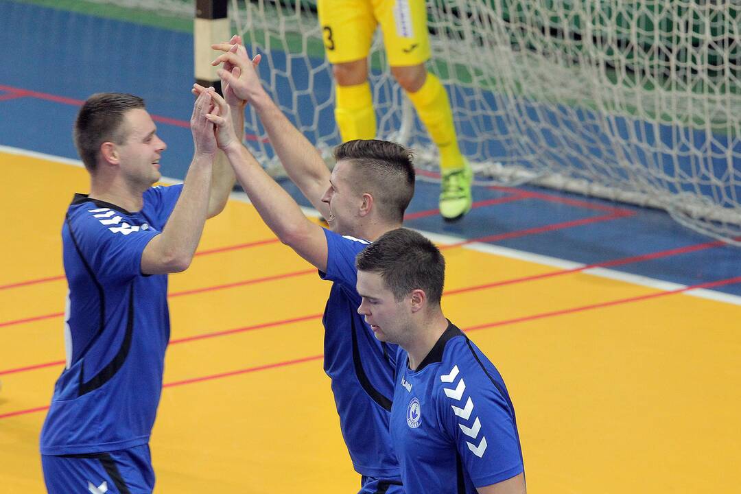 Salės futbolas. „Vytis“ – „Inkaras“ 6:5