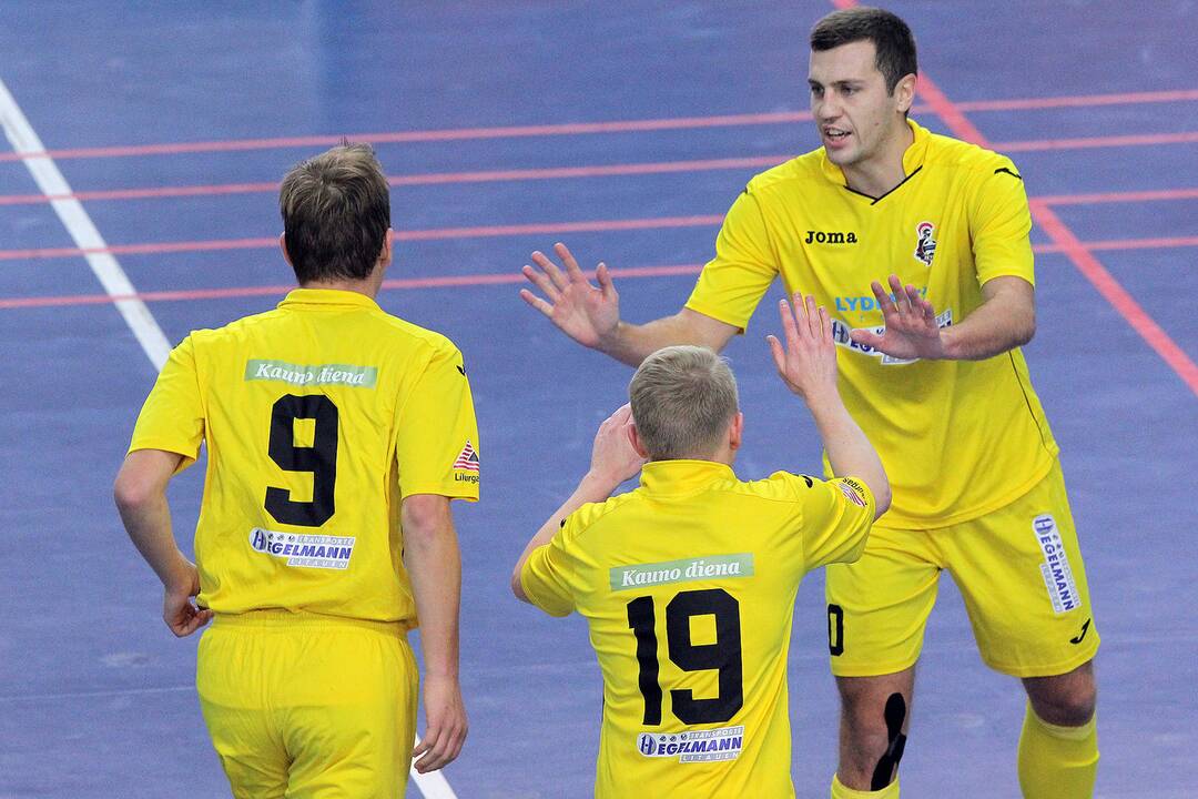 Salės futbolas. „Vytis“ – „Inkaras“ 6:5