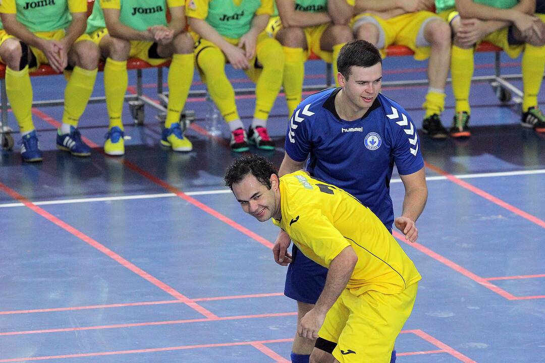 Salės futbolas. „Vytis“ – „Inkaras“ 6:5