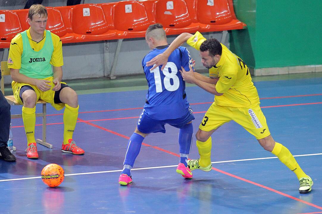 Salės futbolas. „Vytis“ – „Inkaras“ 6:5