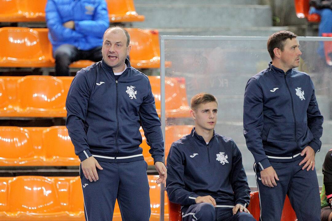 Salės futbolas. „Vytis“ – „Inkaras“ 6:5
