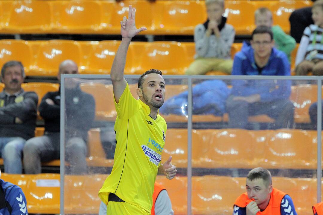 Salės futbolas. „Vytis“ – „Inkaras“ 6:5
