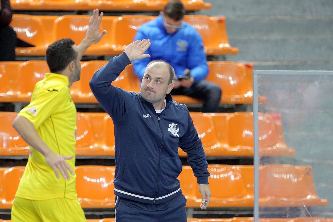 Salės futbolas. „Vytis“ – „Inkaras“ 6:5