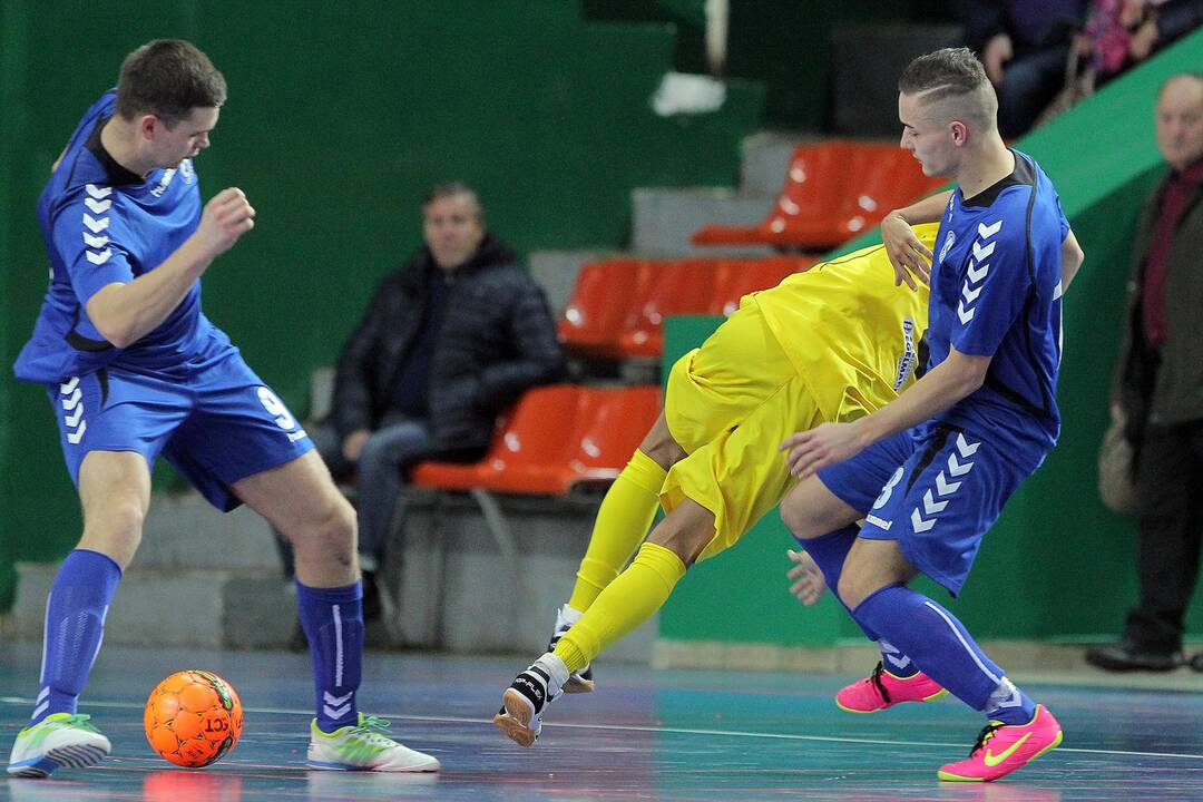 Salės futbolas. „Vytis“ – „Inkaras“ 6:5