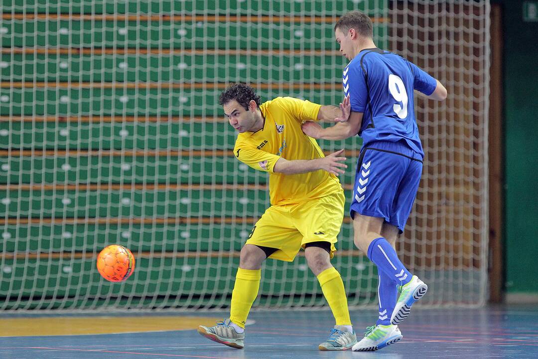 Salės futbolas. „Vytis“ – „Inkaras“ 6:5