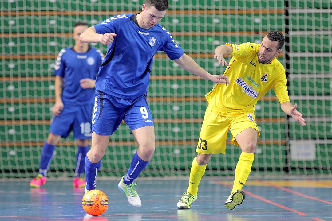 Salės futbolas. „Vytis“ – „Inkaras“ 6:5