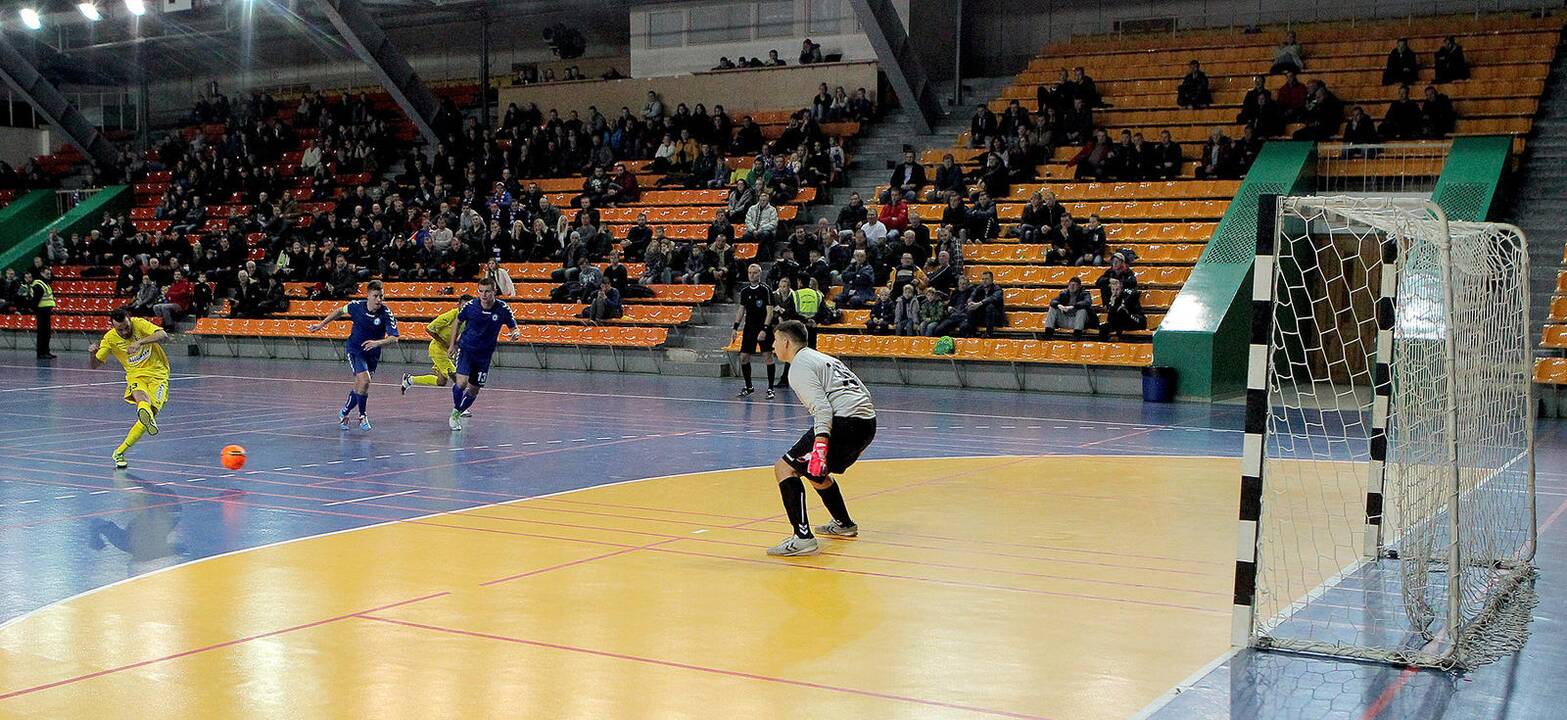 Salės futbolas. „Vytis“ – „Inkaras“ 6:5
