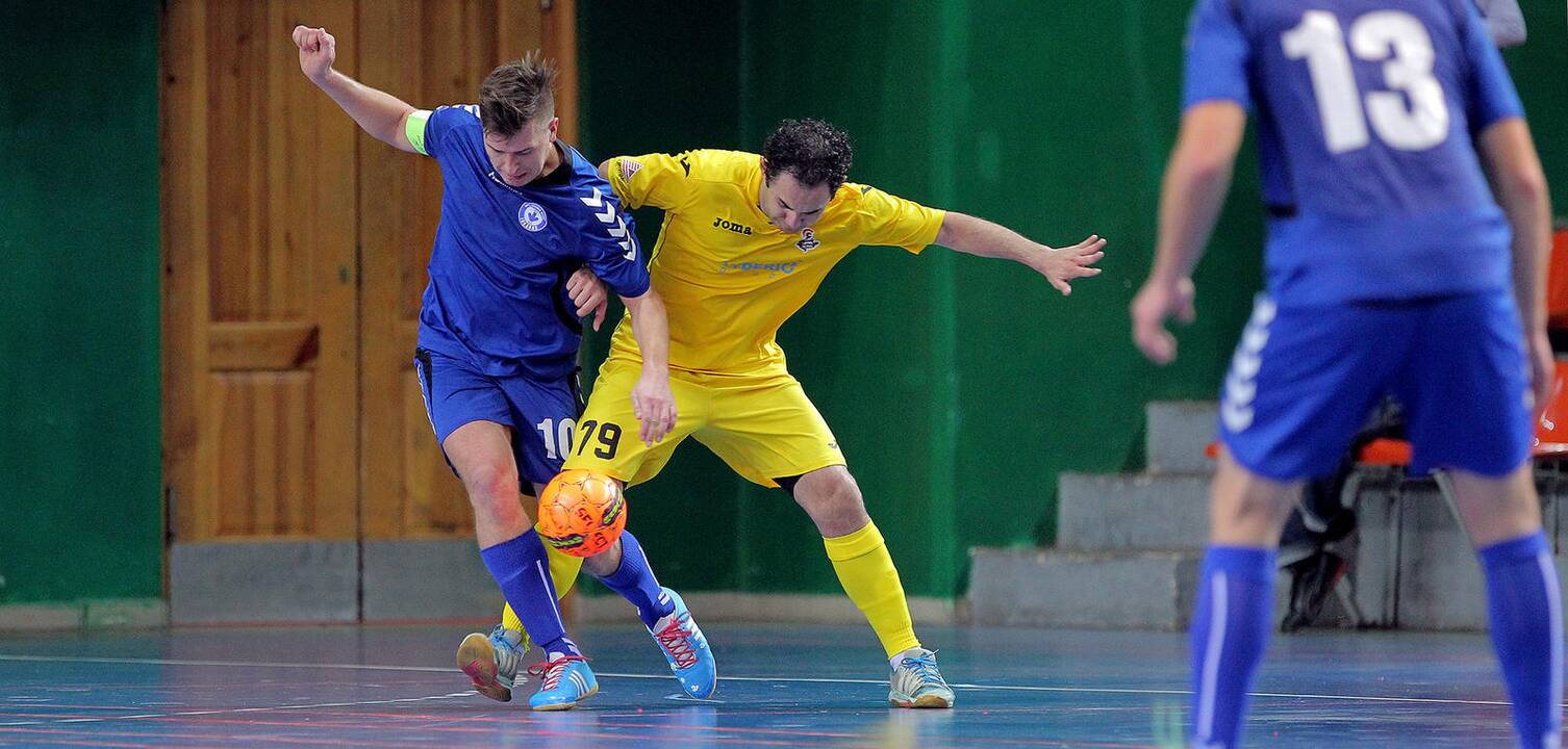 Salės futbolas. „Vytis“ – „Inkaras“ 6:5