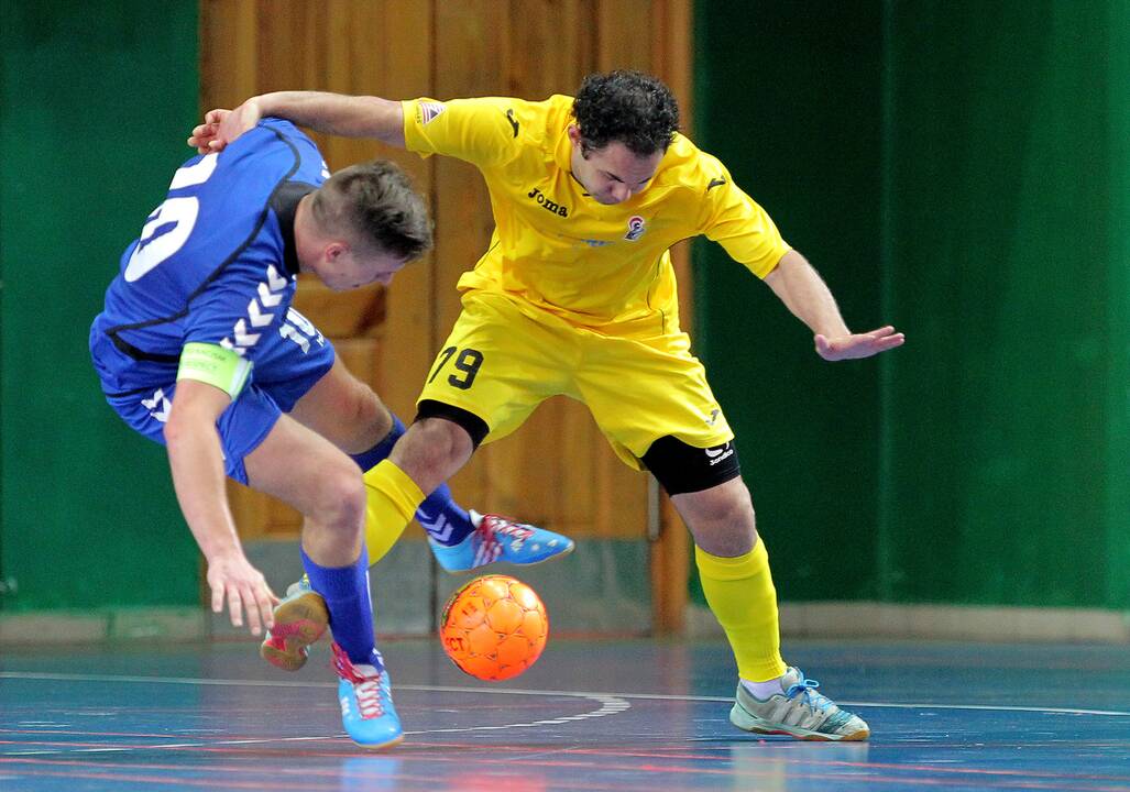 Salės futbolas. „Vytis“ – „Inkaras“ 6:5